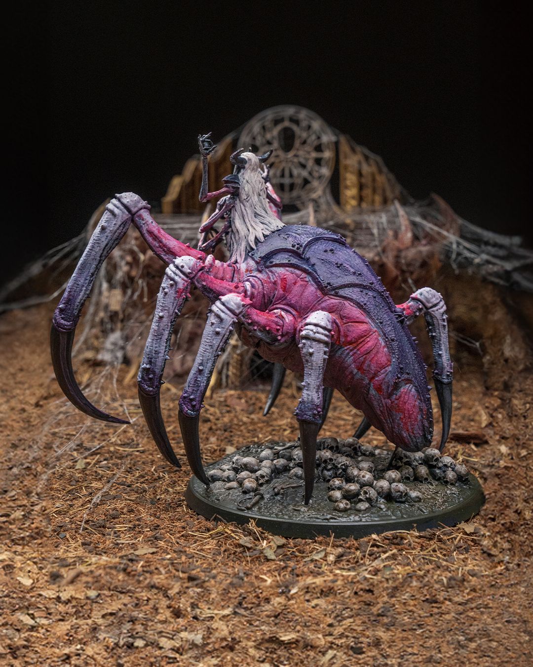 DNDNB - Lolth Spider Queen - Drow Diety - Female Drider Matriarch miniature