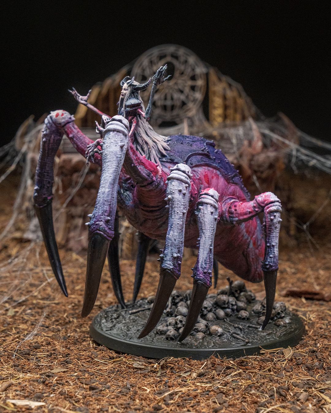 DNDNB - Lolth Spider Queen - Drow Diety - Female Drider Matriarch miniature