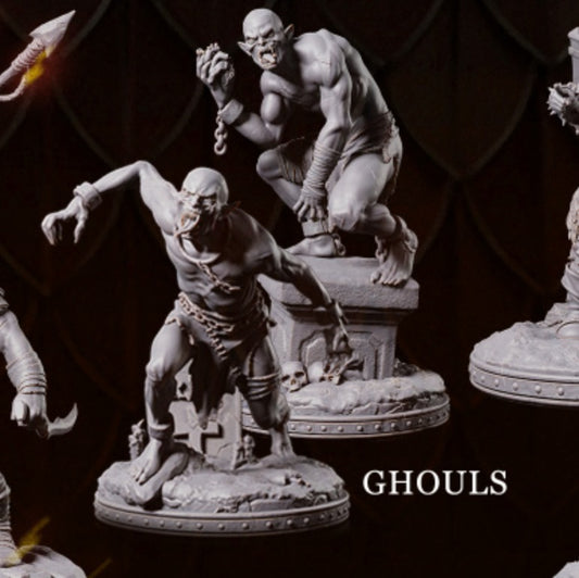 MONSTER - Ghoul - Undead Graveyard NPC Creatures