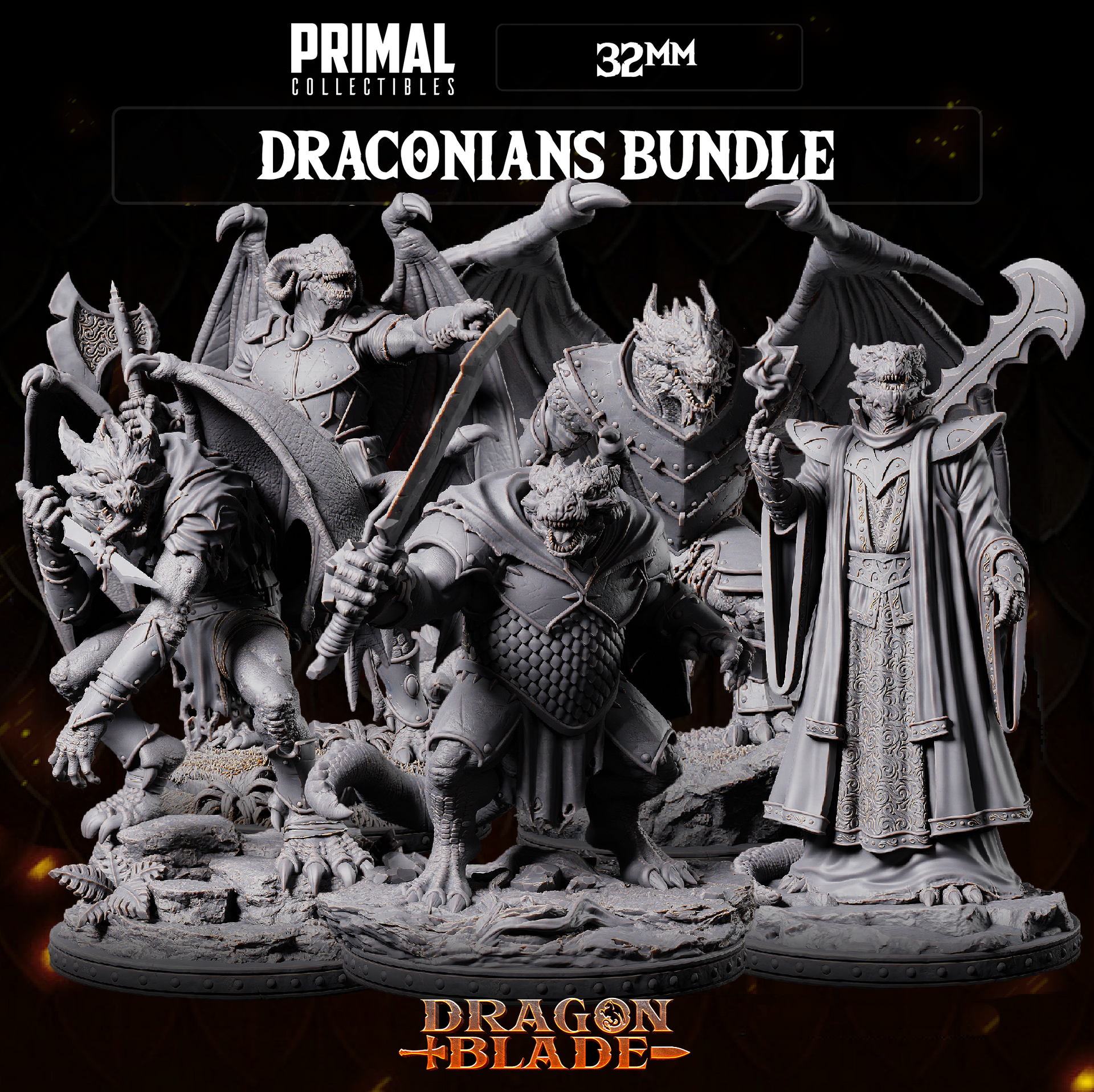 DNDDGL - Draconian Bundle - DRAGONBLADE – Tavern Craft Studios