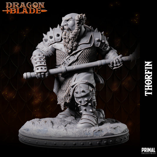 DNDDGL -Thorfin Ironspike - Evil Male Dwarf Bruiser