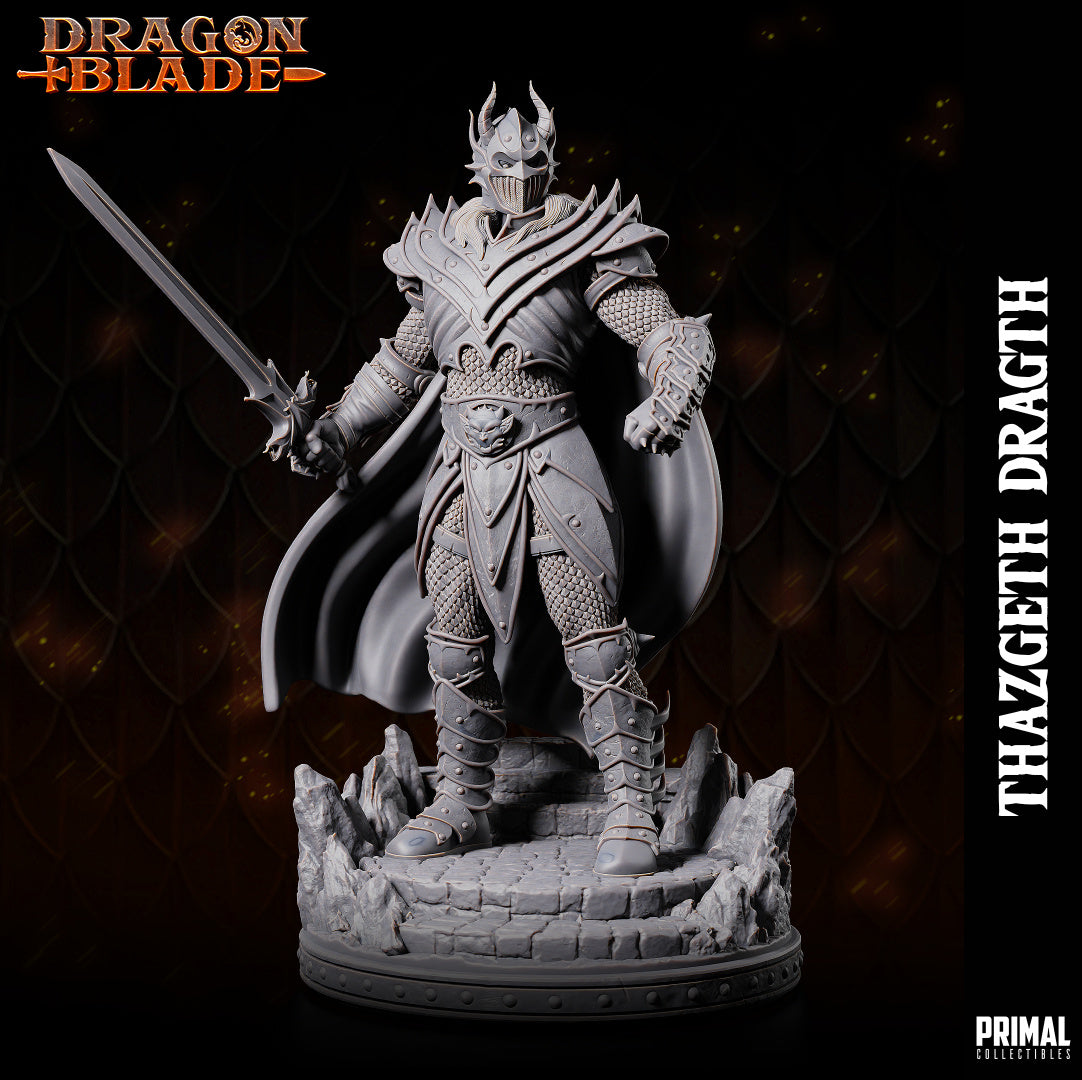 DNDDGL - Ariakas - Dragon Emperor Thazgeth - Human Fighter