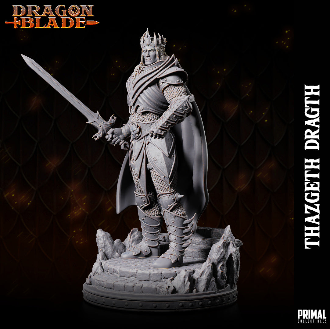 DNDDGL - Ariakas - Dragon Emperor Thazgeth - Human Fighter