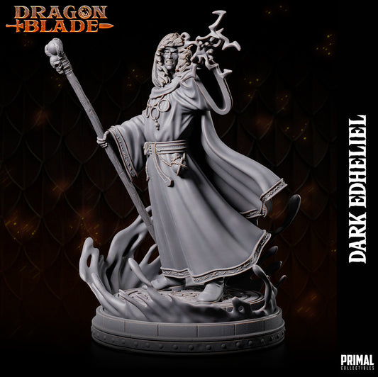 DNDDGL - Raistlin Majere Black Robes - Dark Edheliel Wizard