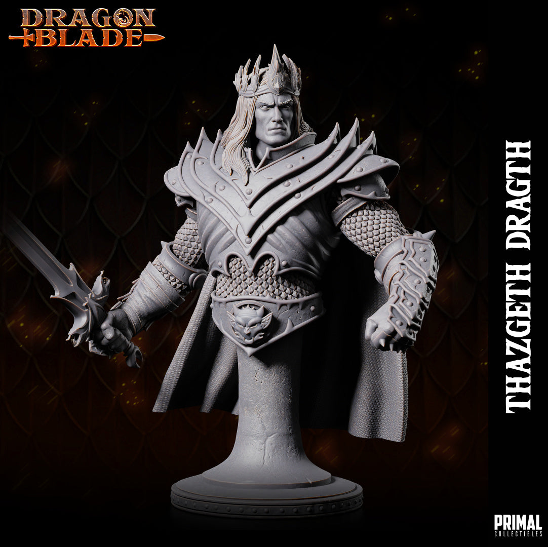 DNDDGL - Ariakas - Dragon Emperor Thazgeth - Human Fighter