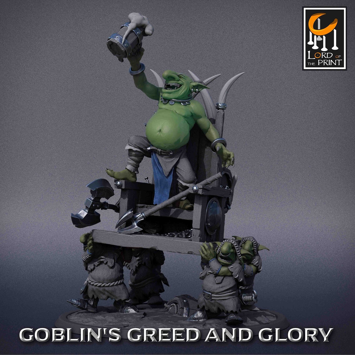 GOBARMY - Goblin King with Throne