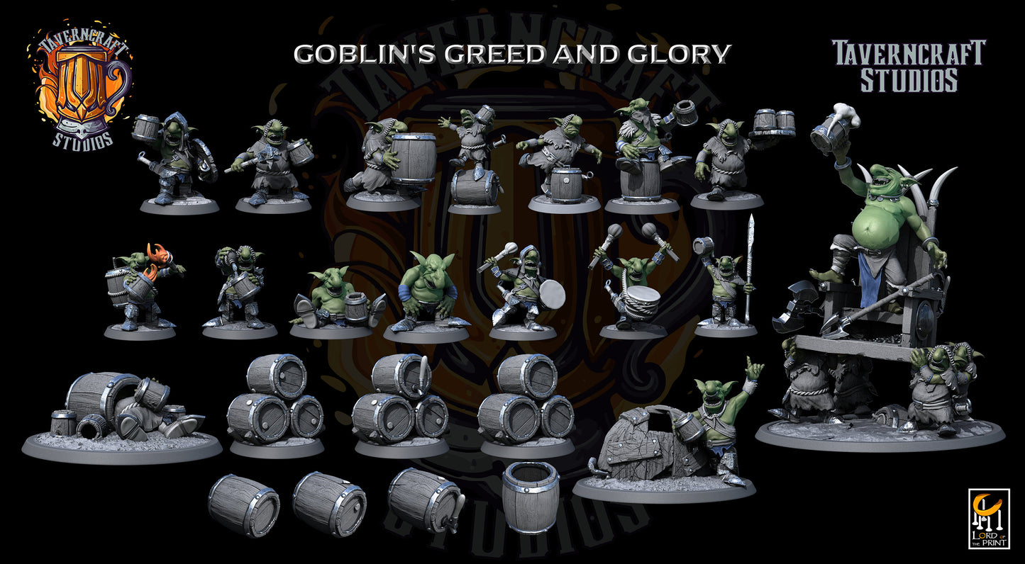 GOBARMY - Goblin Party Bundle 20 models plus Scatter