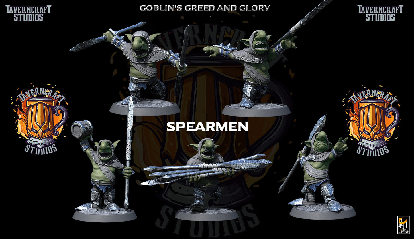 GOBARMY - Goblin Spearman Infantry Warband