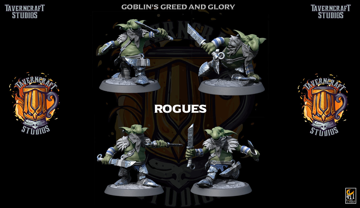 GOBARMY - Sneaky Goblin Rogue Infantry Warband