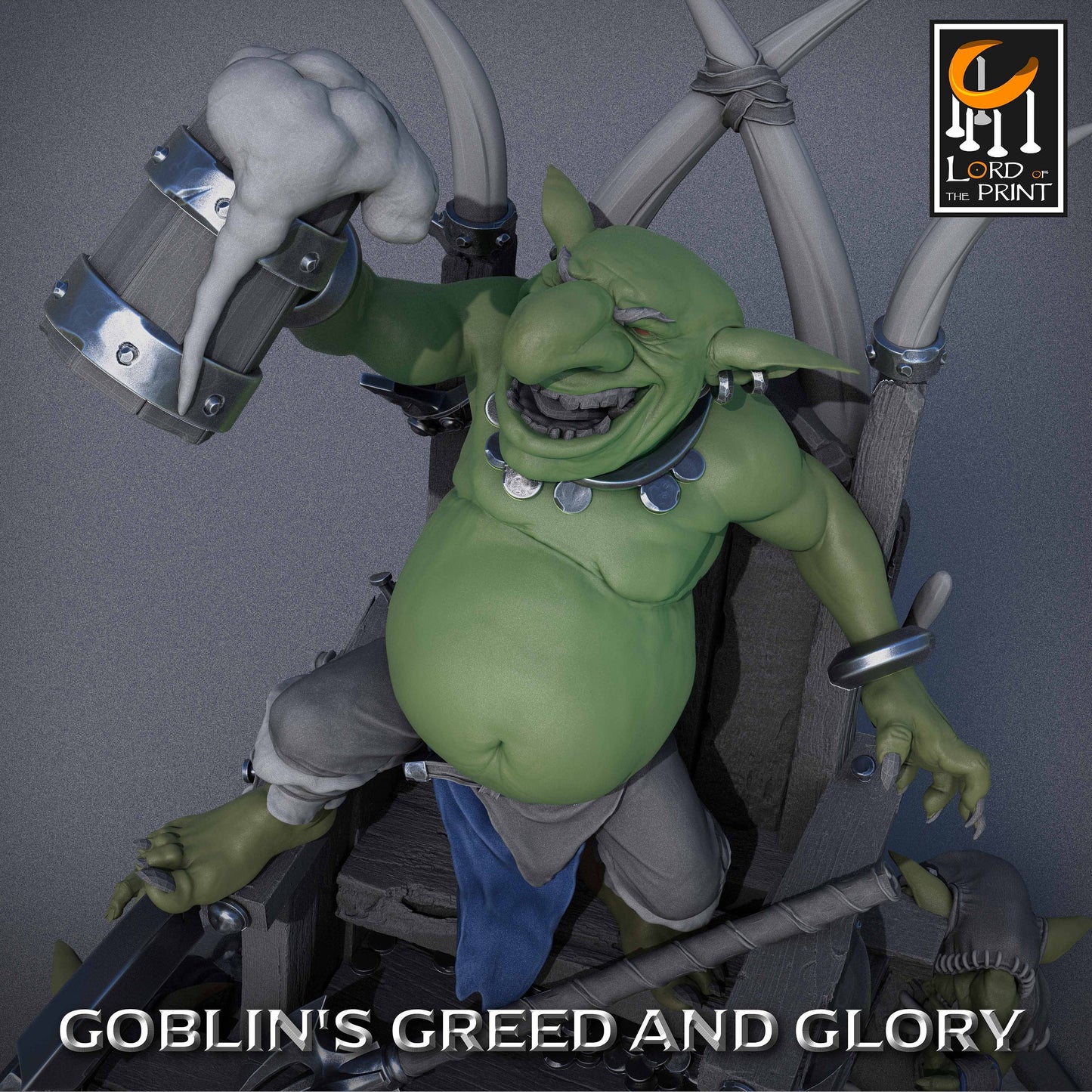 GOBARMY - Goblin King with Throne