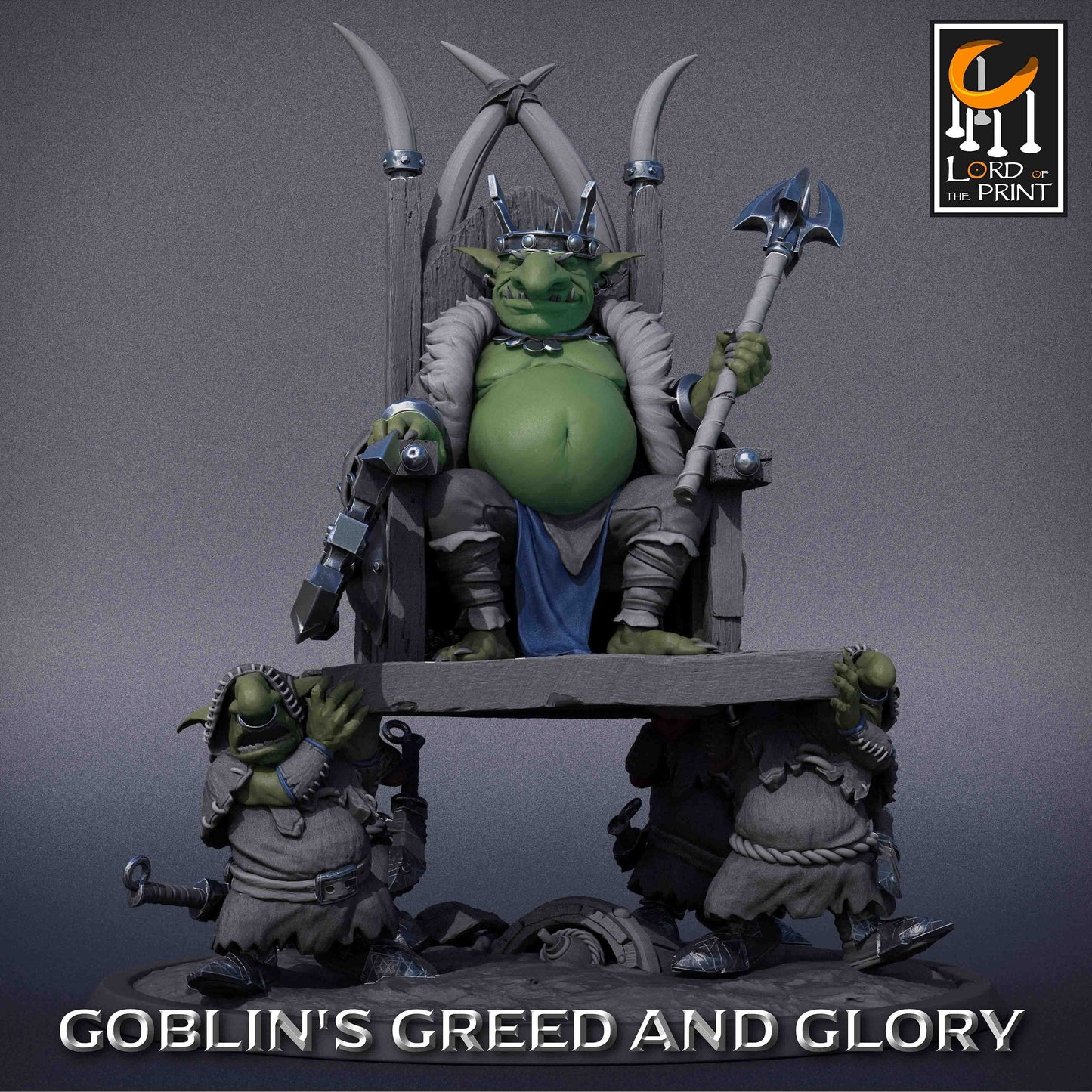 GOBARMY - Goblin King with Throne