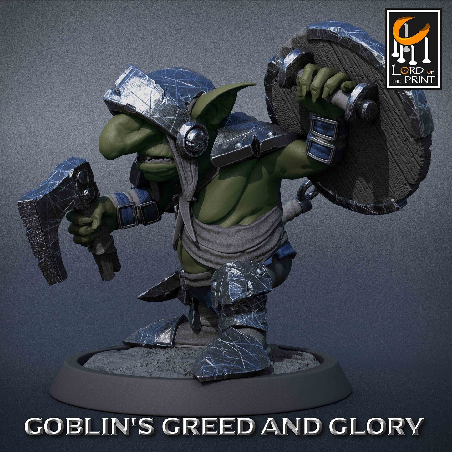 GOBARMY - Axe and Shield Goblin Infantry Warband