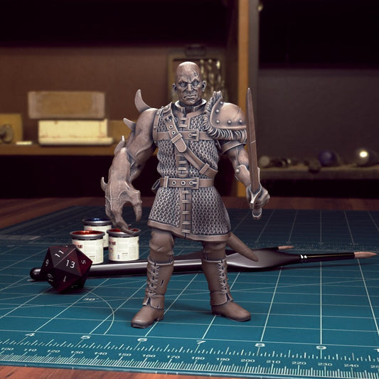 DnDCoS - Izek Monstrous Enforcer NPC miniature