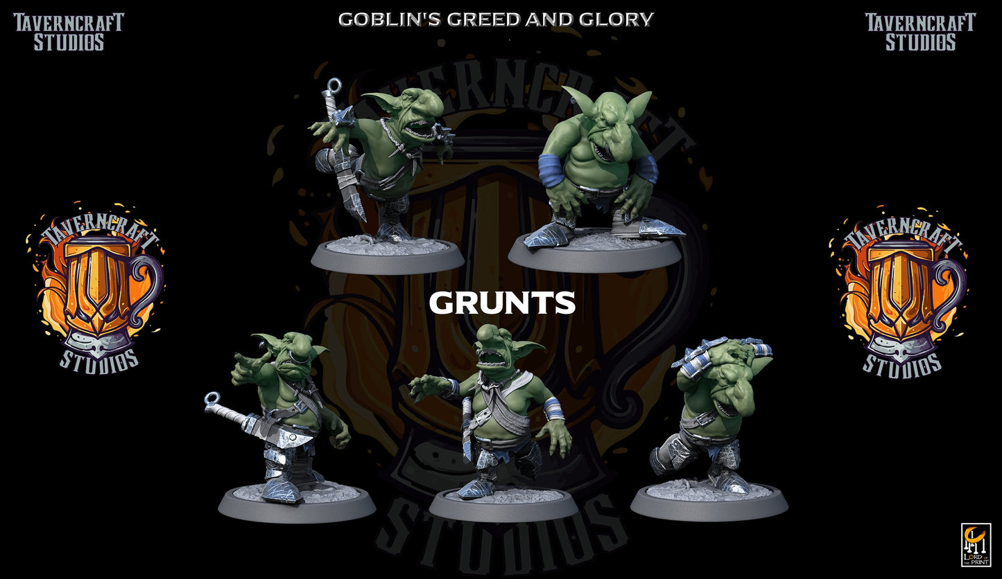 GOBARMY - Goblin Grunt Infantry Warband