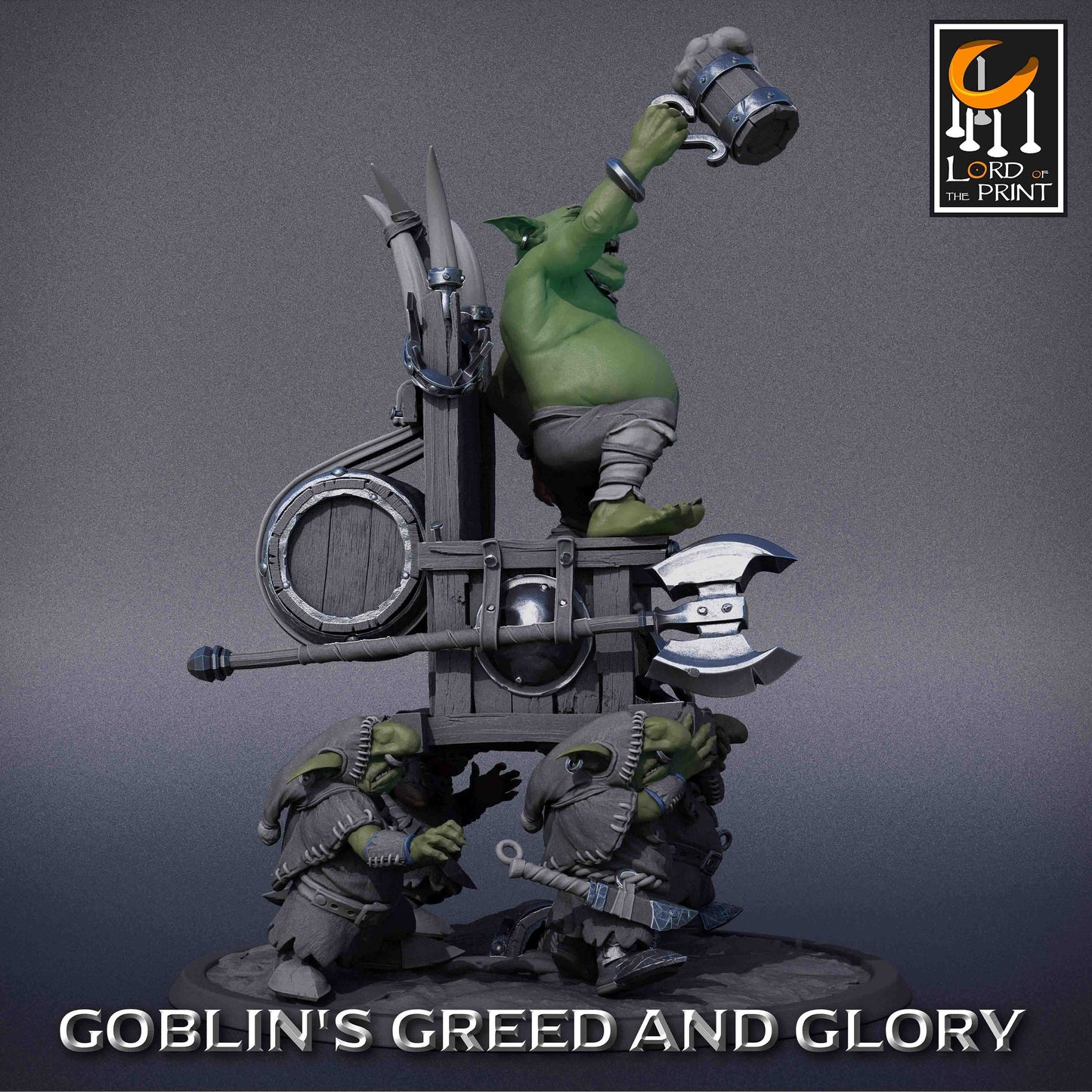 GOBARMY - Goblin King with Throne