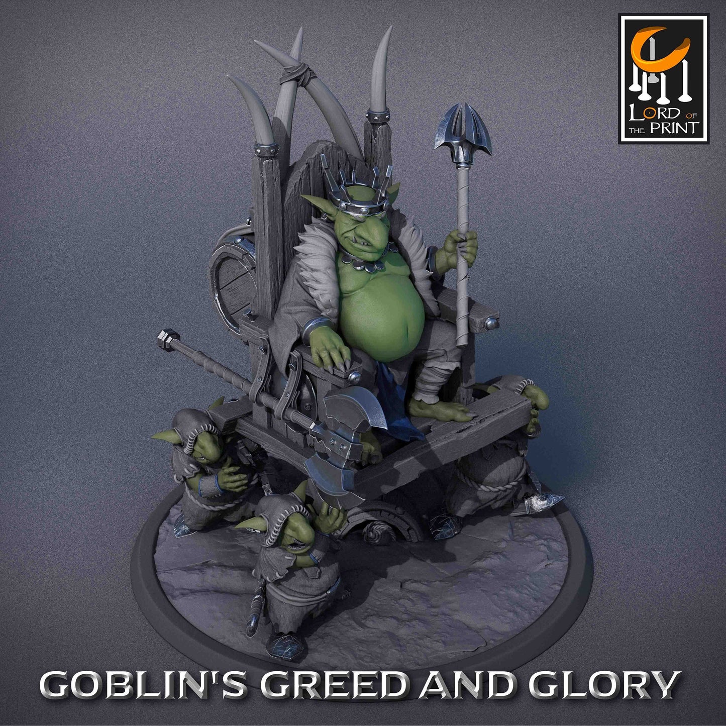 GOBARMY - Goblin King with Throne