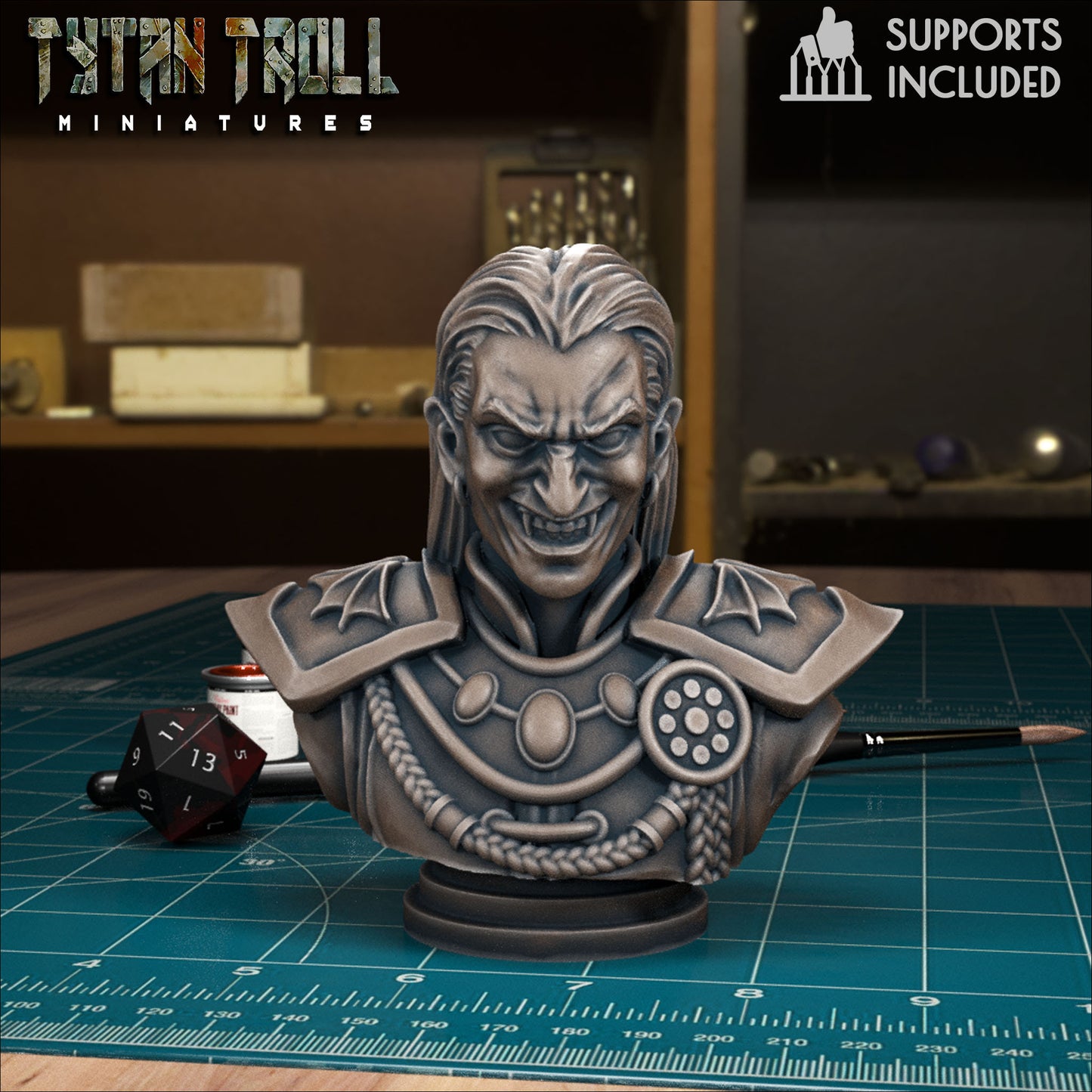 DnDCoS - Strahd von Zarovich Dark Lord of Barovia BUST