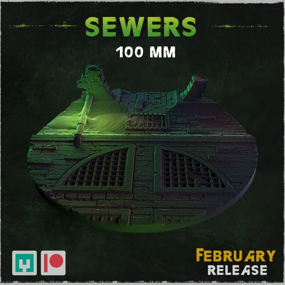 BASES - SEWER themed Urban City bases