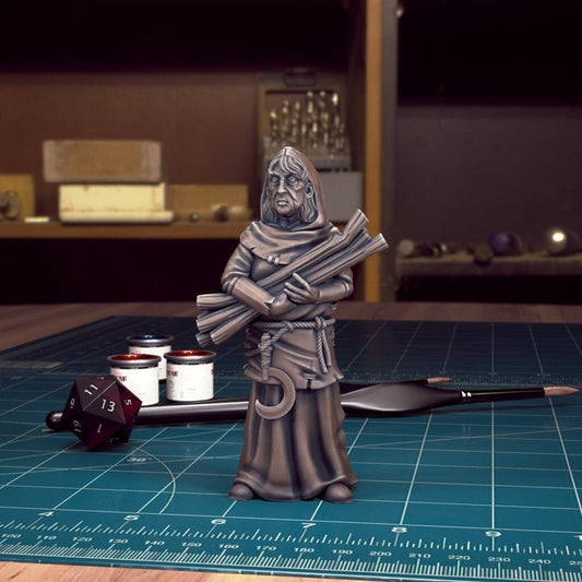 DnDCoS - Mad Mary Grieving Mother Curse of Strahd miniature