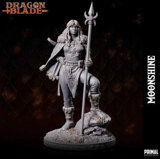 DNDDGL - Moonshine Goldmoon Female Human Cleric miniature